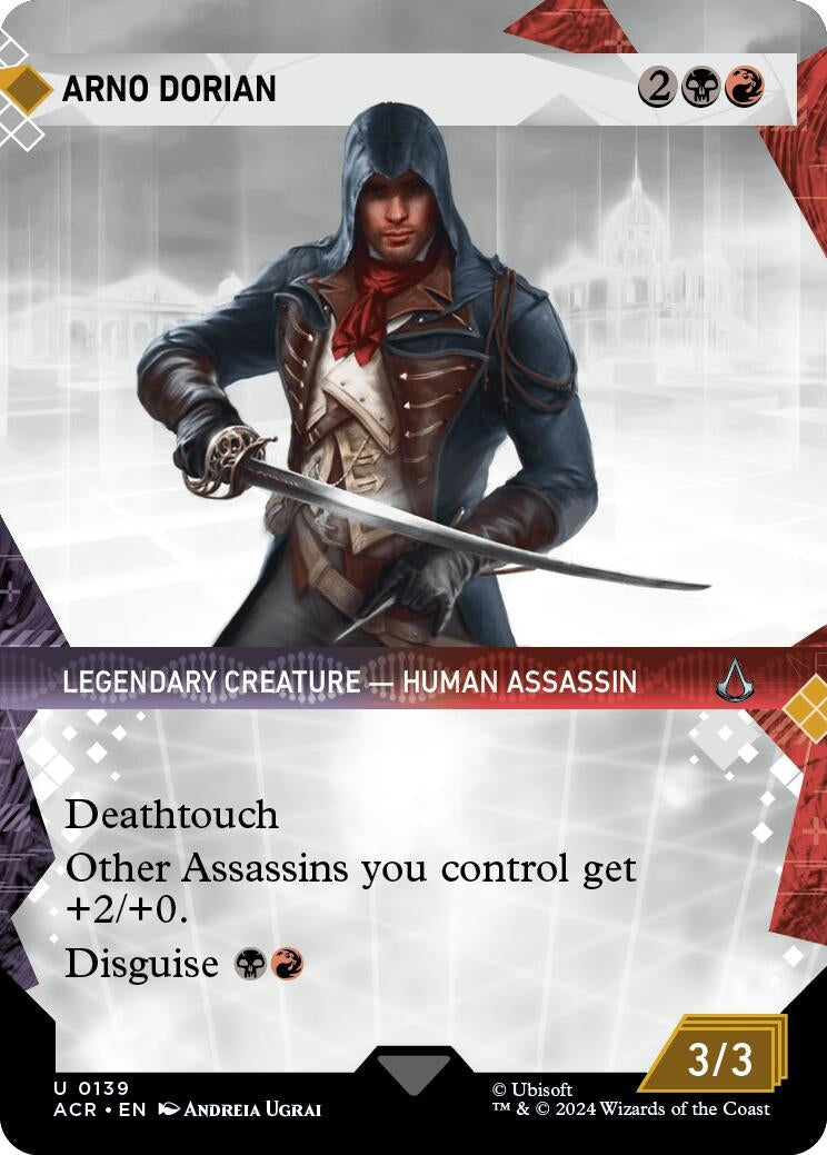 Image for Arno Dorian (Showcase) (139) [Universes Beyond: Assassin's Creed] - Magic: The Gathering