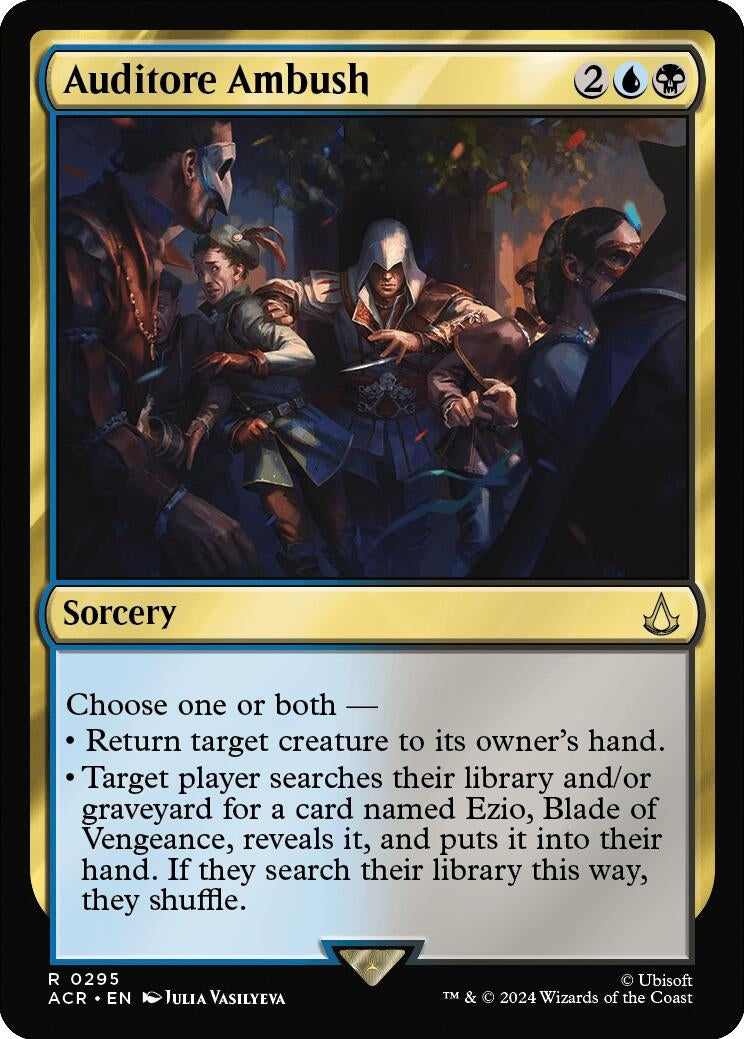 Image for Auditore Ambush (295) [Universes Beyond: Assassin's Creed] - Magic: The Gathering