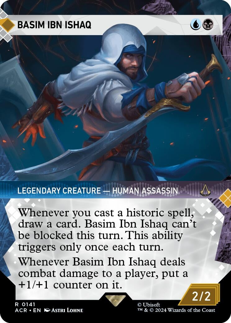 Image for Basim Ibn Ishaq (Showcase) (141) [Universes Beyond: Assassin's Creed] - Magic: The Gathering