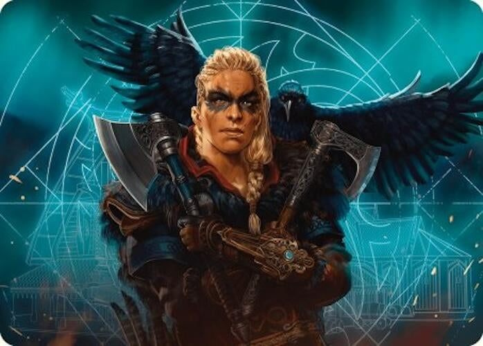 Image for Eivor, Wolf-Kissed Art Card (17) [Universes Beyond: Assassin's Creed] - Magic: The Gathering