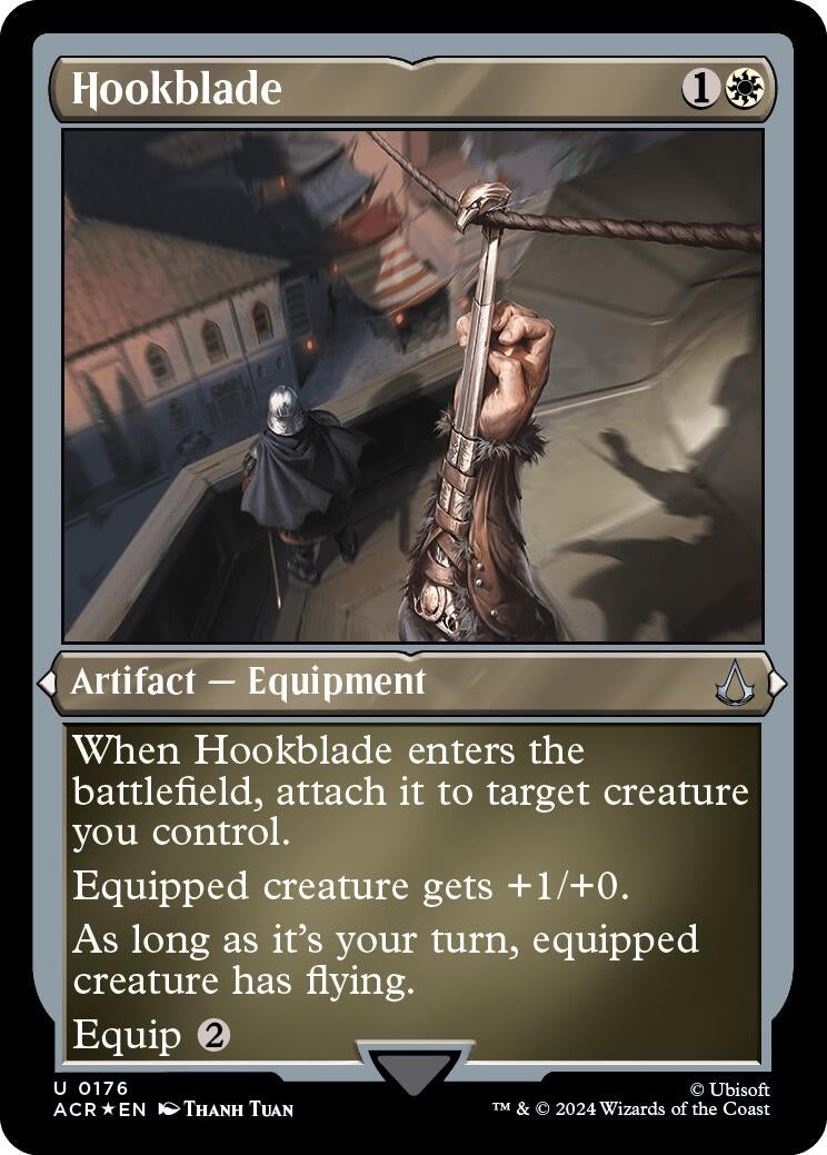 Image for Hookblade (Foil Etched) (176) [Universes Beyond: Assassin's Creed] - Magic: The Gathering
