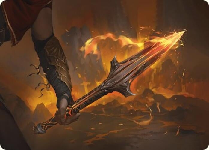 Image for The Spear of Leonidas Art Card (4) [Universes Beyond: Assassin's Creed] - Magic: The Gathering