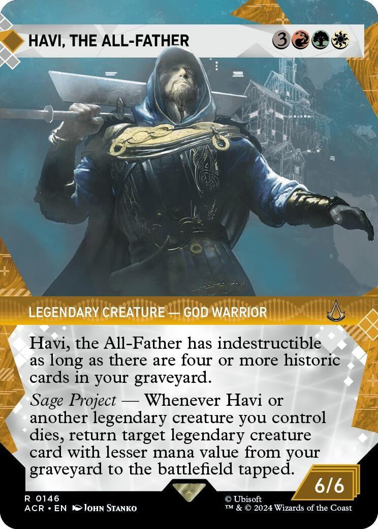 Image for Havi, the All-Father (Showcase) (146) [Universes Beyond: Assassin's Creed] - Magic: The Gathering