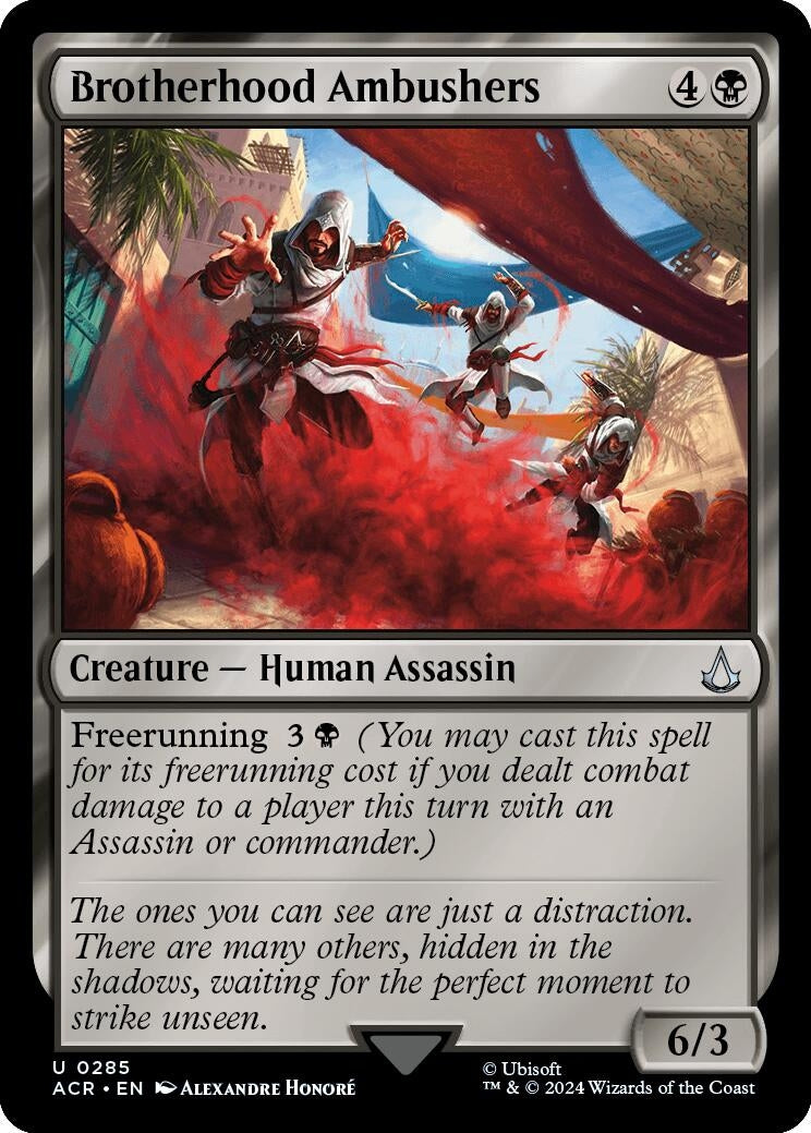 Image for Brotherhood Ambushers (285) [Universes Beyond: Assassin's Creed] - Magic: The Gathering