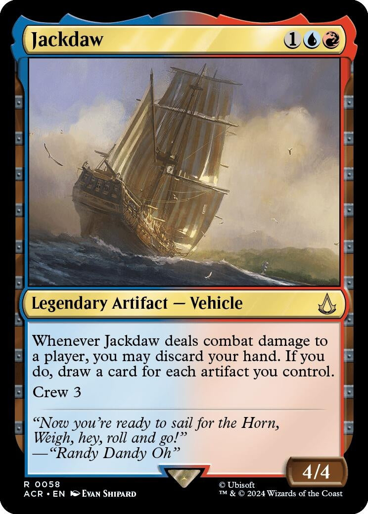 Image for Jackdaw (58) [Universes Beyond: Assassin's Creed] - Magic: The Gathering