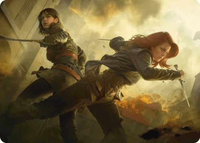 Image for Mary Read and Anne Bonny Art Card (7) [Universes Beyond: Assassin's Creed] - Magic: The Gathering