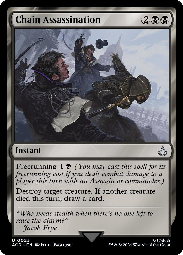 Image for Chain Assassination (23) [Universes Beyond: Assassin's Creed] - Magic: The Gathering