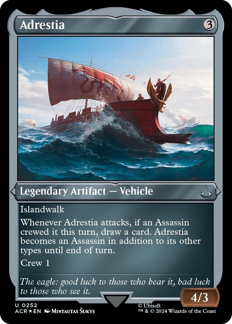 Image for Adrestia (Foil Etched) (252) [Universes Beyond: Assassin's Creed] - Magic: The Gathering