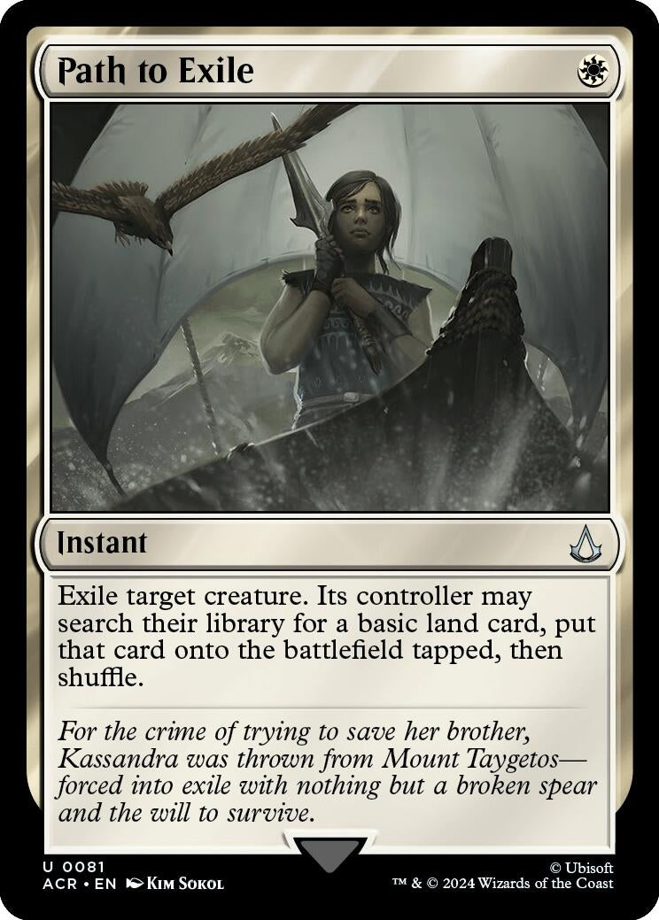 Image for Path to Exile (81) [Universes Beyond: Assassin's Creed] - Magic: The Gathering
