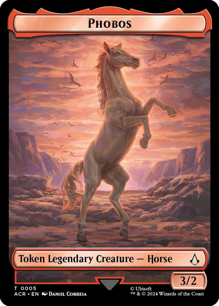 Image for Phobos Token (5) [Universes Beyond: Assassin's Creed] - Magic: The Gathering