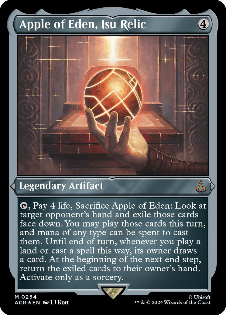 Image for Apple of Eden, Isu Relic (Foil Etched) (254) [Universes Beyond: Assassin's Creed] - Magic: The Gathering