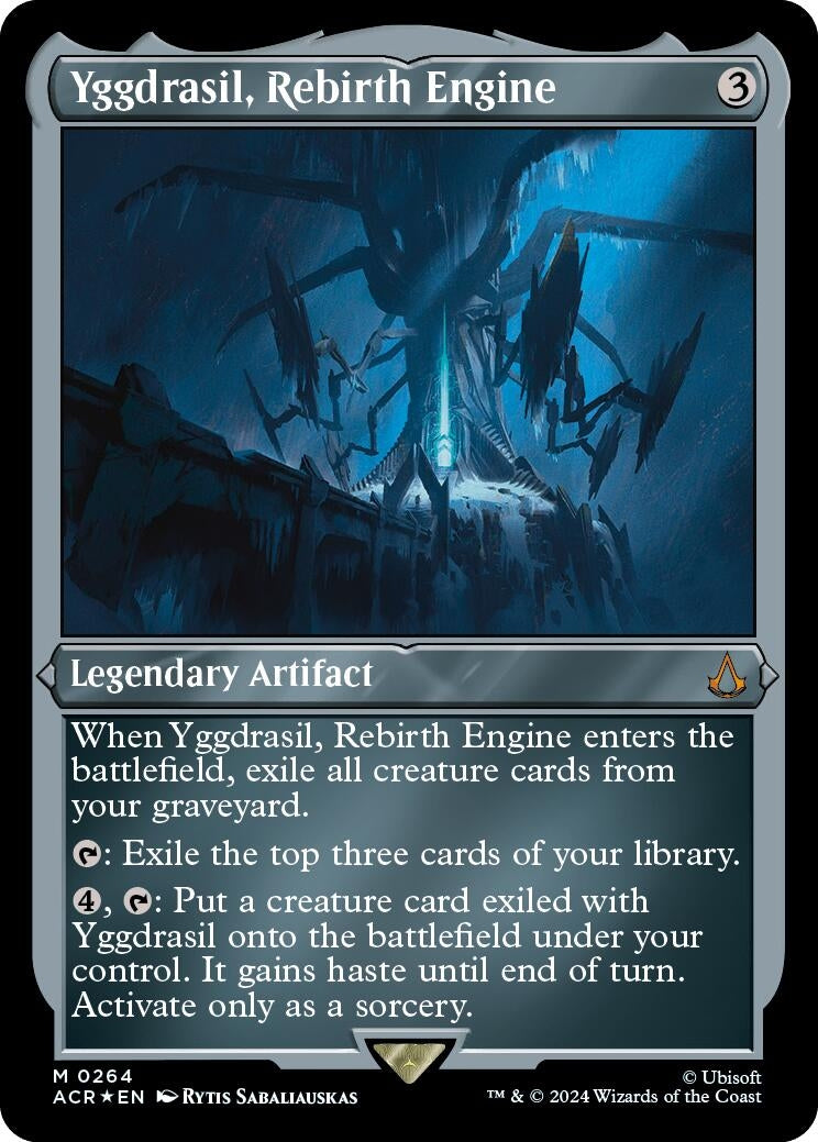 Image for Yggdrasil, Rebirth Engine (Foil Etched) (264) [Universes Beyond: Assassin's Creed] - Magic: The Gathering