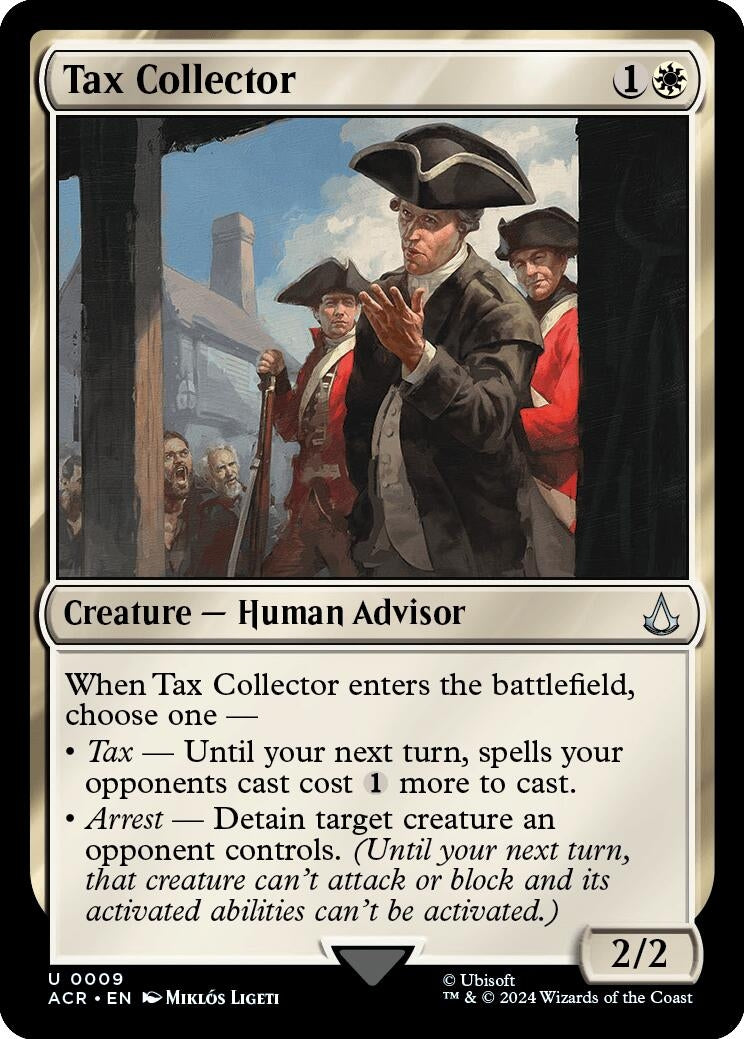 Image for Tax Collector (9) [Universes Beyond: Assassin's Creed] - Magic: The Gathering