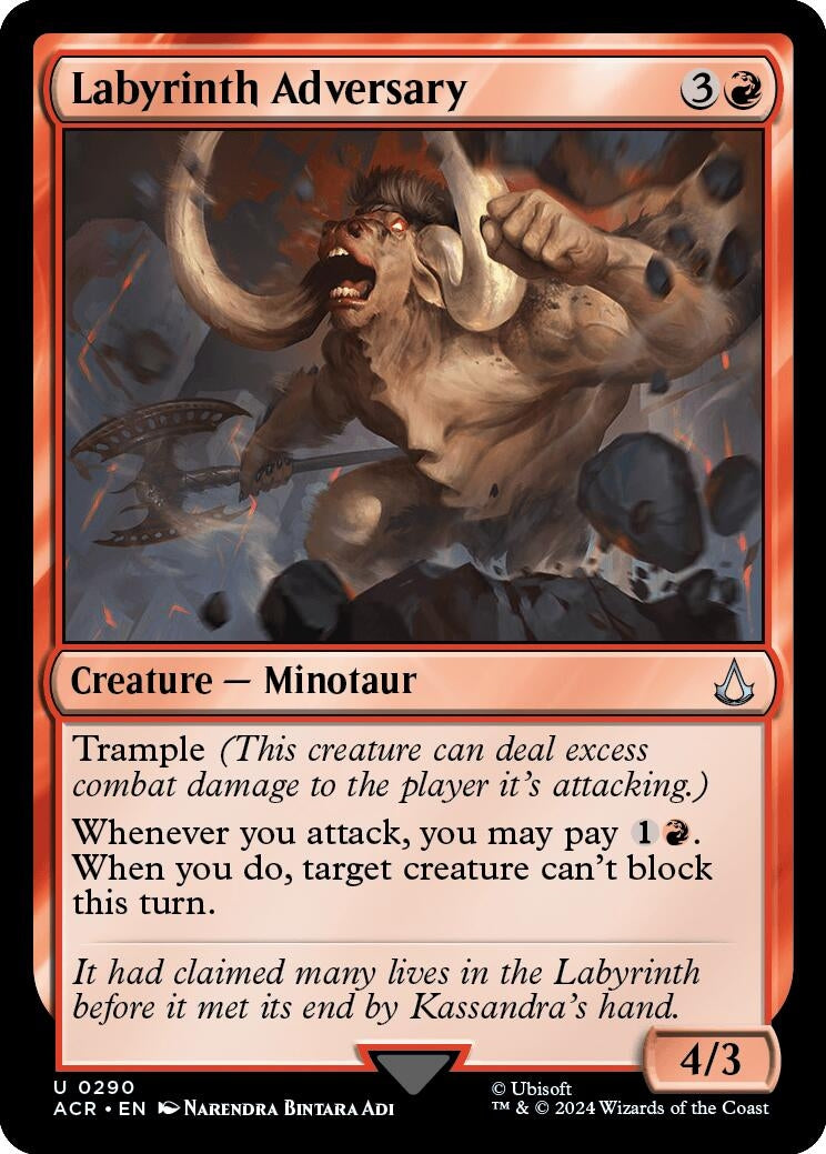 Image for Labyrinth Adversary (290) [Universes Beyond: Assassin's Creed] - Magic: The Gathering
