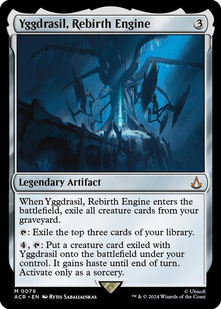 Image for Yggdrasil, Rebirth Engine (78) [Universes Beyond: Assassin's Creed] - Magic: The Gathering
