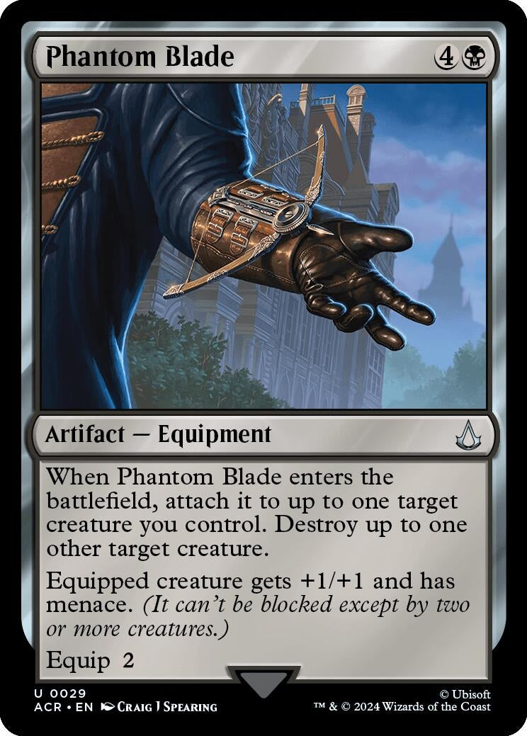Image for Phantom Blade (29) [Universes Beyond: Assassin's Creed] - Magic: The Gathering