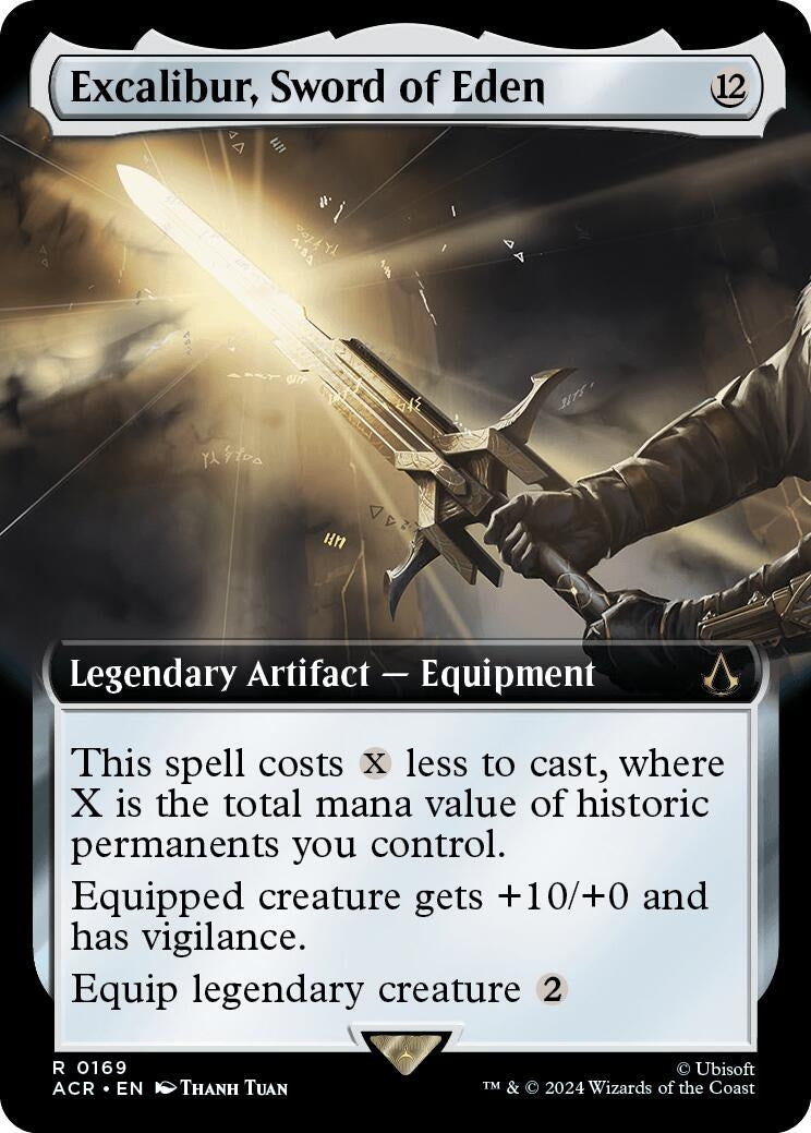 Image for Excalibur, Sword of Eden (Extended Art) (169) [Universes Beyond: Assassin's Creed] - Magic: The Gathering