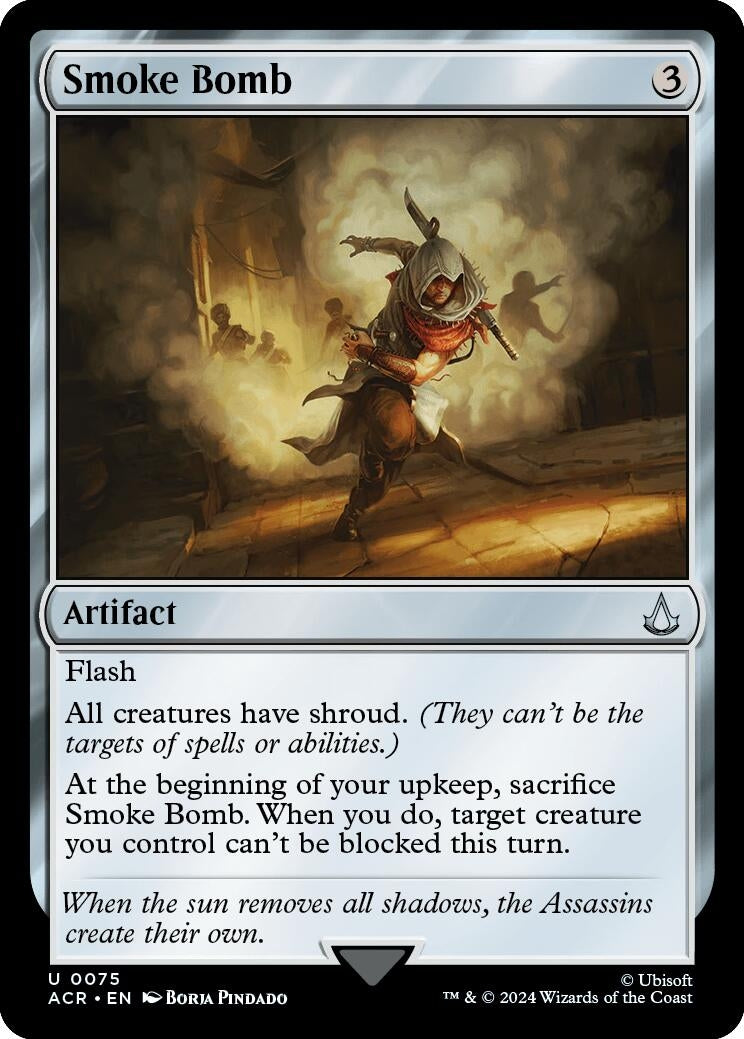 Image for Smoke Bomb (75) [Universes Beyond: Assassin's Creed] - Magic: The Gathering