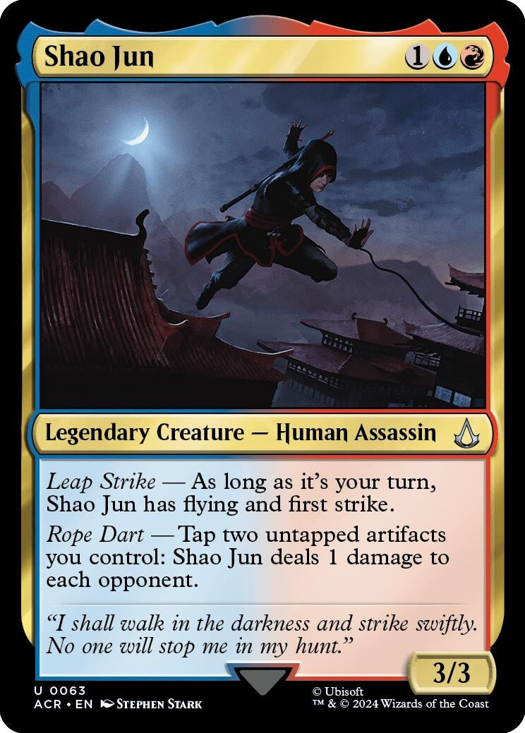 Image for Shao Jun (63) [Universes Beyond: Assassin's Creed] - Magic: The Gathering