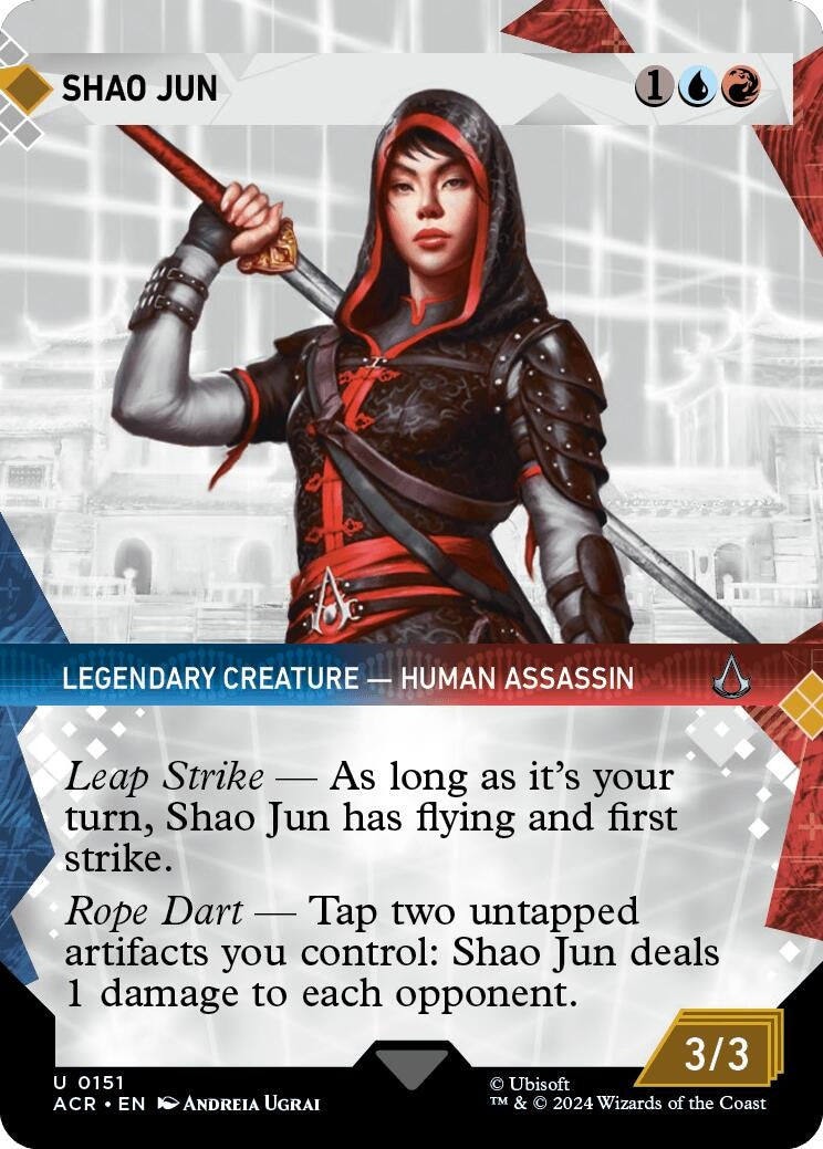 Image for Shao Jun (Showcase) (151) [Universes Beyond: Assassin's Creed] - Magic: The Gathering