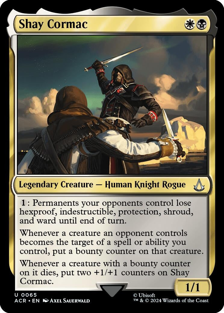 Image for Shay Cormac (65) [Universes Beyond: Assassin's Creed] - Magic: The Gathering