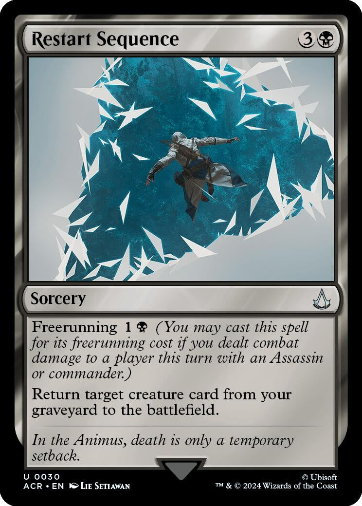Image for Restart Sequence (30) [Universes Beyond: Assassin's Creed] - Magic: The Gathering