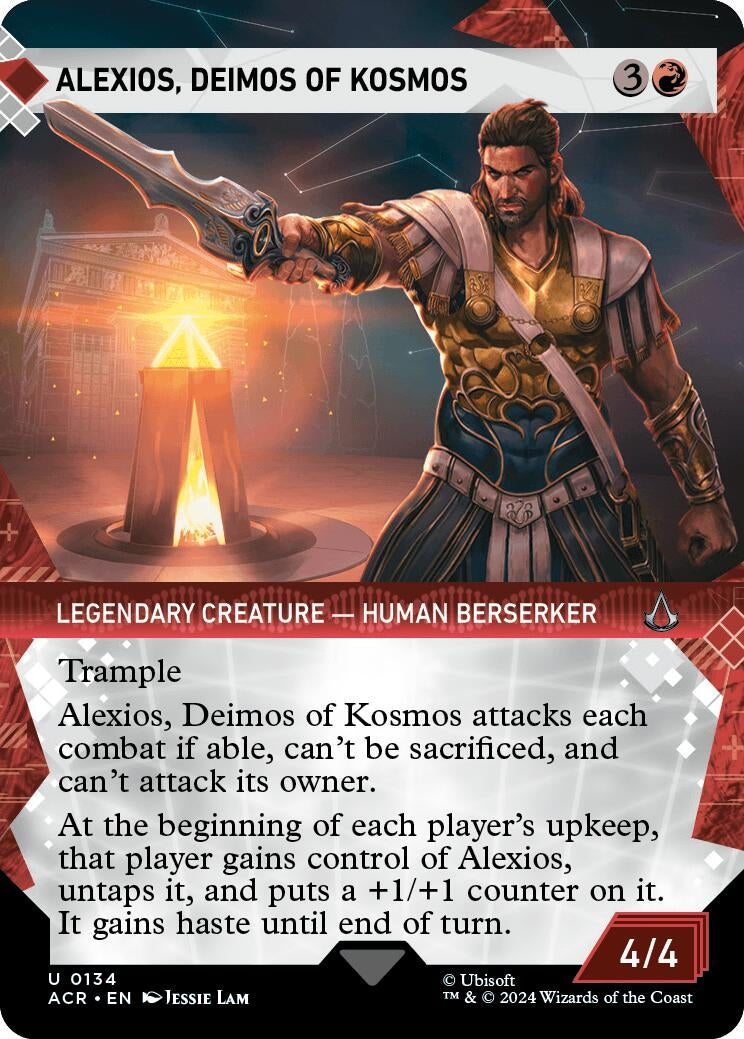 Image for Alexios, Deimos of Kosmos (Showcase) (134) [Universes Beyond: Assassin's Creed] - Magic: The Gathering