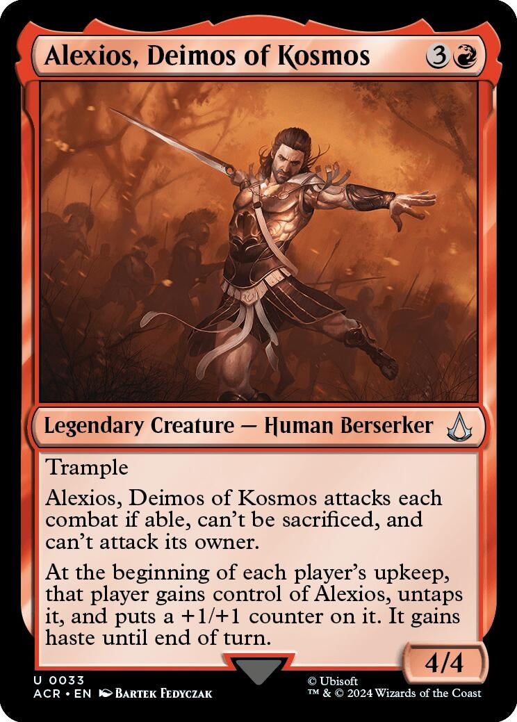 Image for Alexios, Deimos of Kosmos (33) [Universes Beyond: Assassin's Creed] - Magic: The Gathering