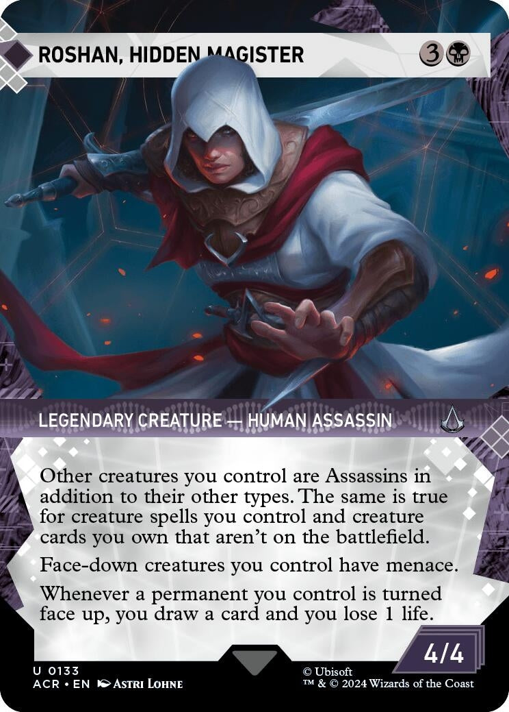 Image for Roshan, Hidden Magister (Showcase) (133) [Universes Beyond: Assassin's Creed] - Magic: The Gathering