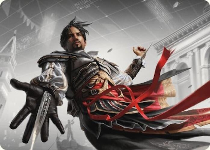 Image for Ezio Auditore da Firenze Art Card (13) [Universes Beyond: Assassin's Creed] - Magic: The Gathering