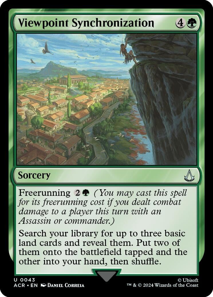 Image for Viewpoint Synchronization (43) [Universes Beyond: Assassin's Creed] - Magic: The Gathering