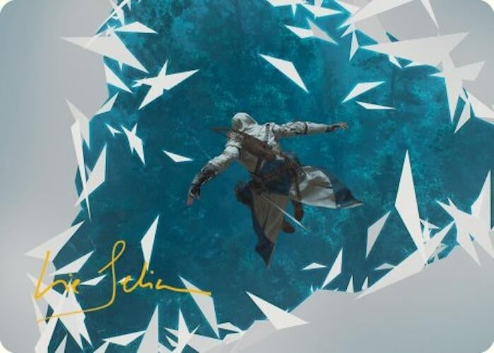 Image for Restart Sequence Art Card (Gold-Stamped Signature) (3) [Universes Beyond: Assassin's Creed] - Magic: The Gathering