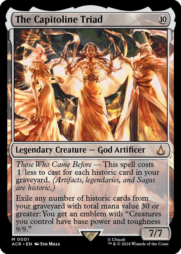 Image for The Capitoline Triad (1) [Universes Beyond: Assassin's Creed] - Magic: The Gathering