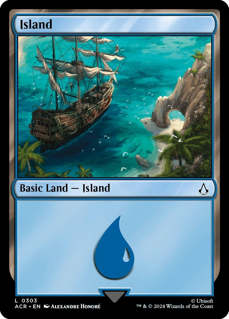 Image for Island (0303) (303) [Universes Beyond: Assassin's Creed] - Magic: The Gathering