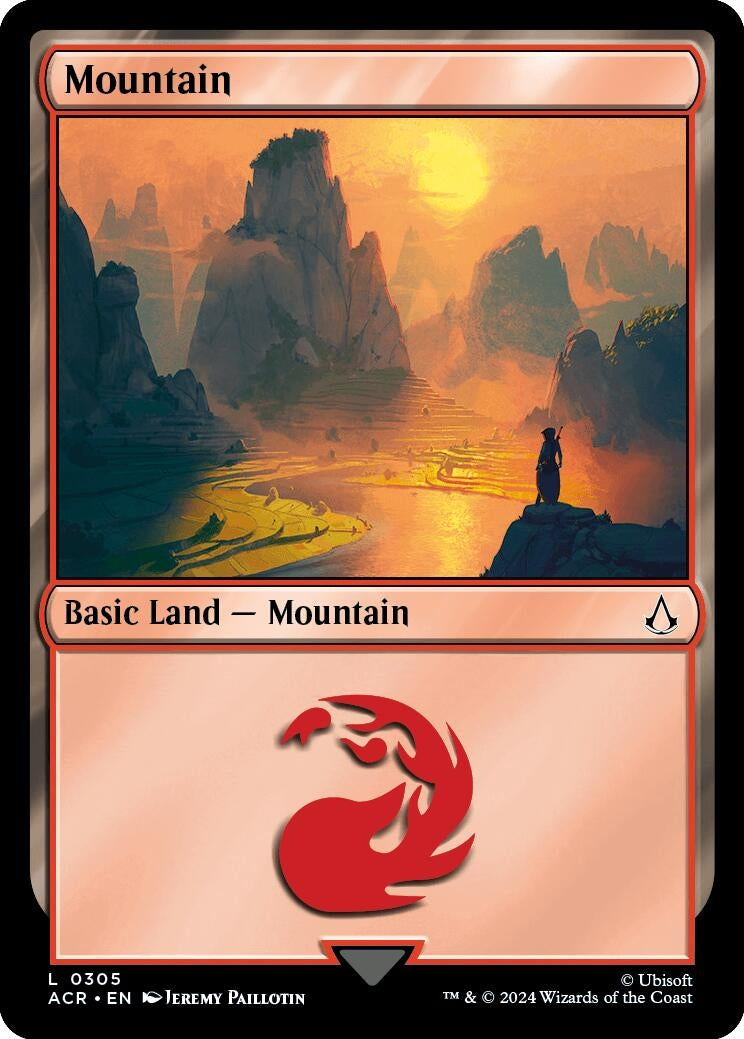 Image for Mountain (0305) (305) [Universes Beyond: Assassin's Creed] - Magic: The Gathering