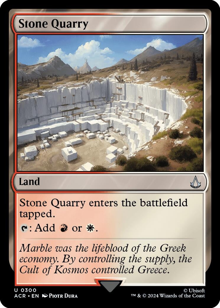 Image for Stone Quarry (300) [Universes Beyond: Assassin's Creed] - Magic: The Gathering