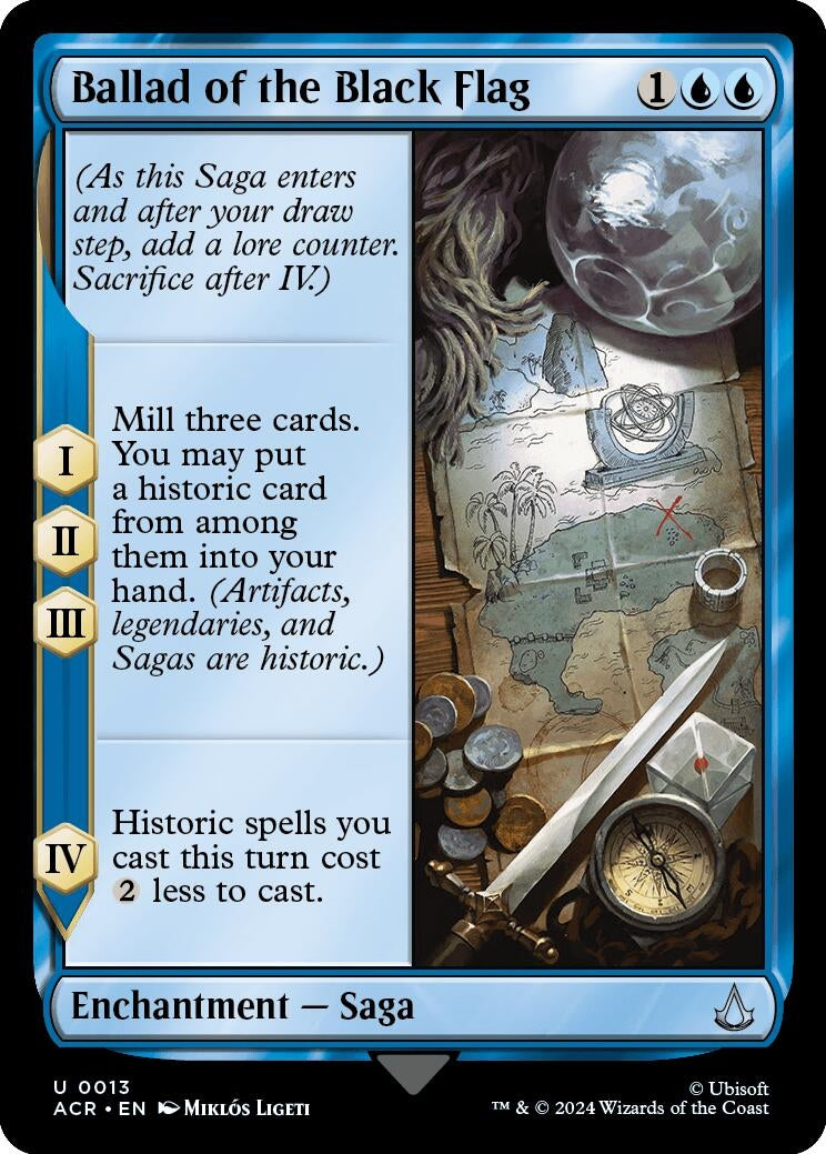 Image for Ballad of the Black Flag (13) [Universes Beyond: Assassin's Creed] - Magic: The Gathering
