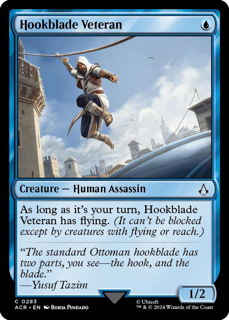Image for Hookblade Veteran (283) [Universes Beyond: Assassin's Creed] - Magic: The Gathering