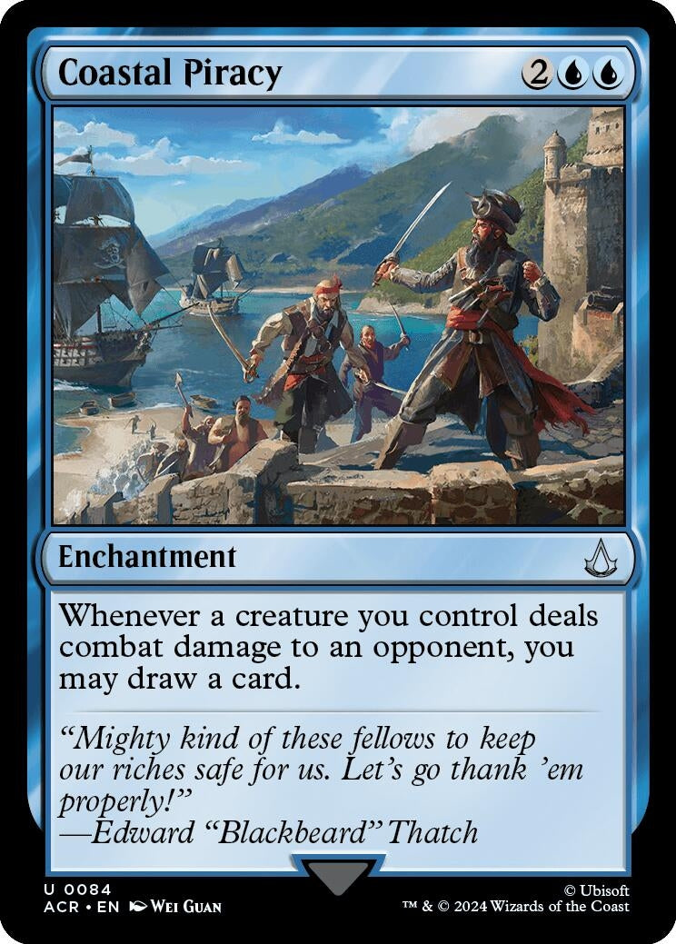 Image for Coastal Piracy (84) [Universes Beyond: Assassin's Creed] - Magic: The Gathering