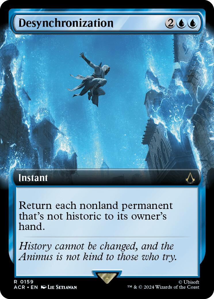 Image for Desynchronization (Extended Art) (159) [Universes Beyond: Assassin's Creed] - Magic: The Gathering