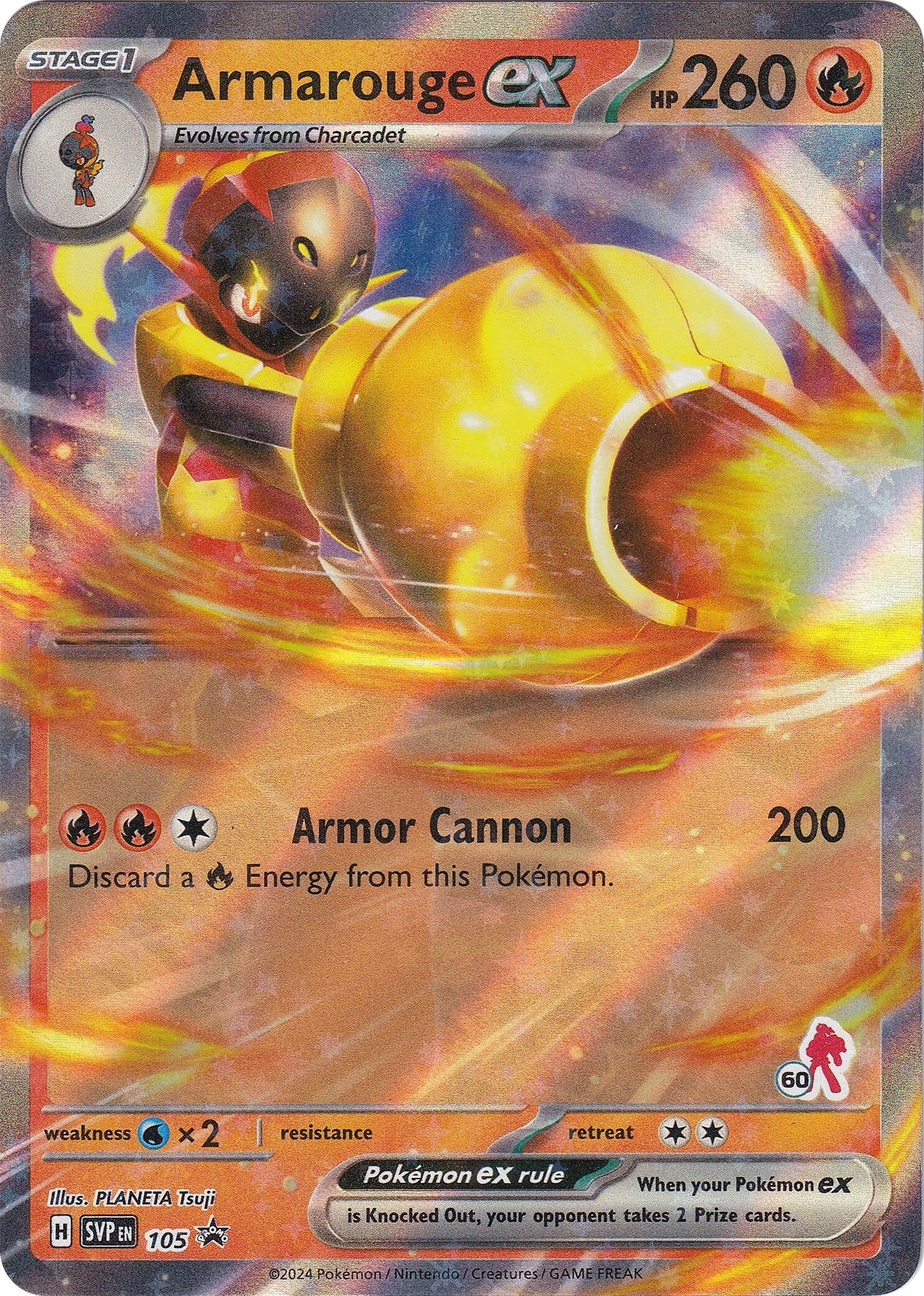 Image for Armarouge ex (Armarouge 60) (105) [Battle Academy 2024] - Pokemon