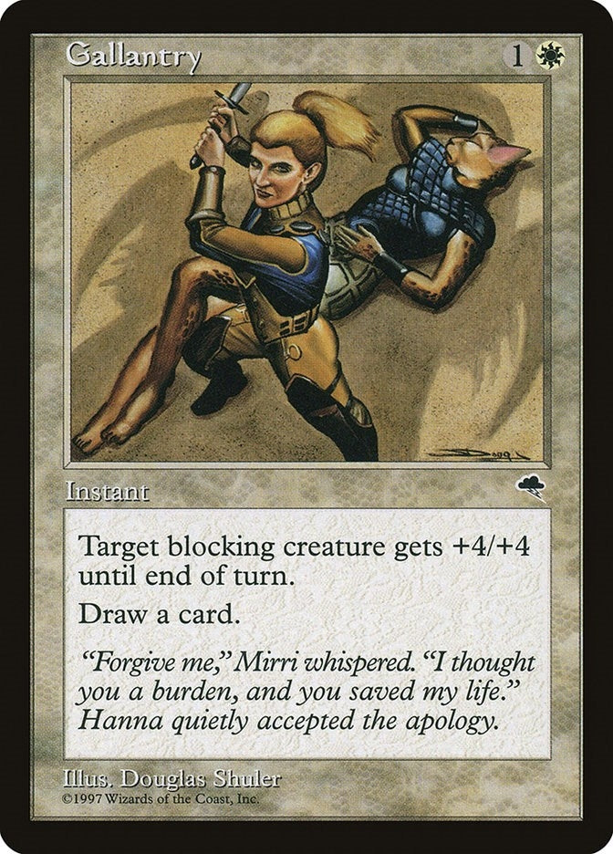 Image for Gallantry (20) [Tempest] - Magic: The Gathering