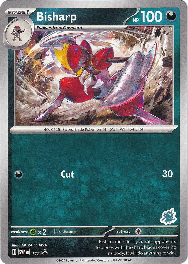 Image for Bisharp - Darkrai Deck (112) [Battle Academy 2024] - Pokemon
