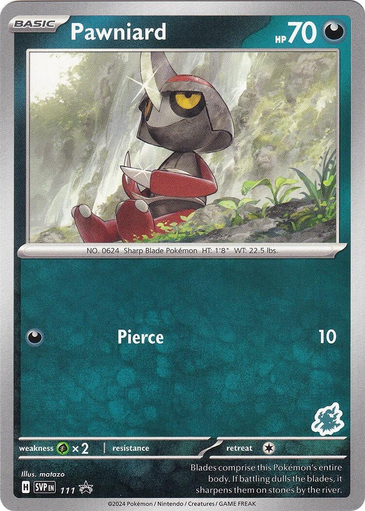 Image for Pawniard - Darkrai Deck (111) [Battle Academy 2024] - Pokemon