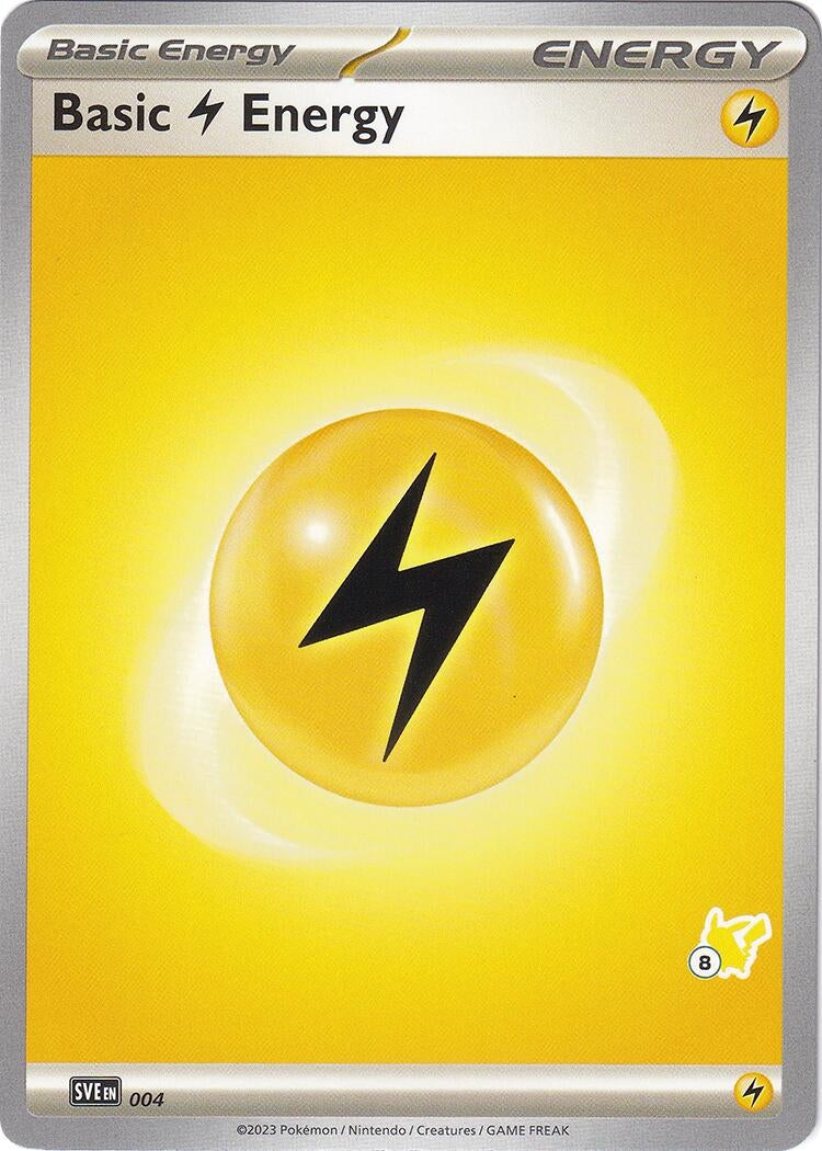 Image for Basic Lightning Energy - Pikachu 8 (004) [Battle Academy 2024] - Pokemon