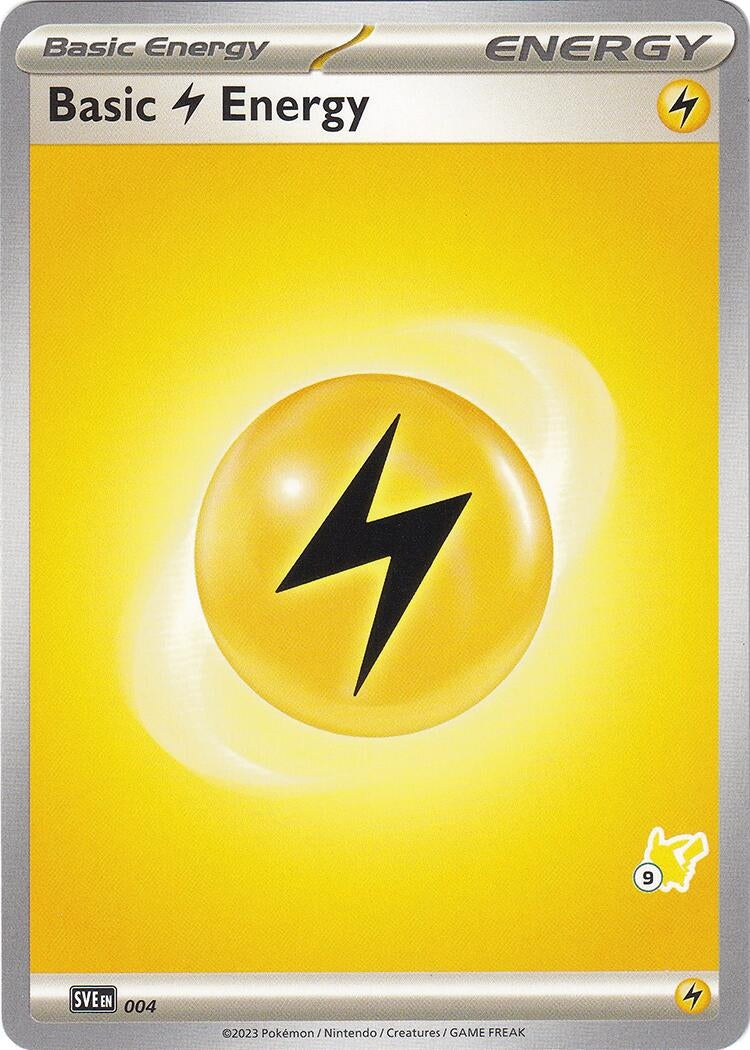 Image for Basic Lightning Energy - Pikachu 9 (004) [Battle Academy 2024] - Pokemon