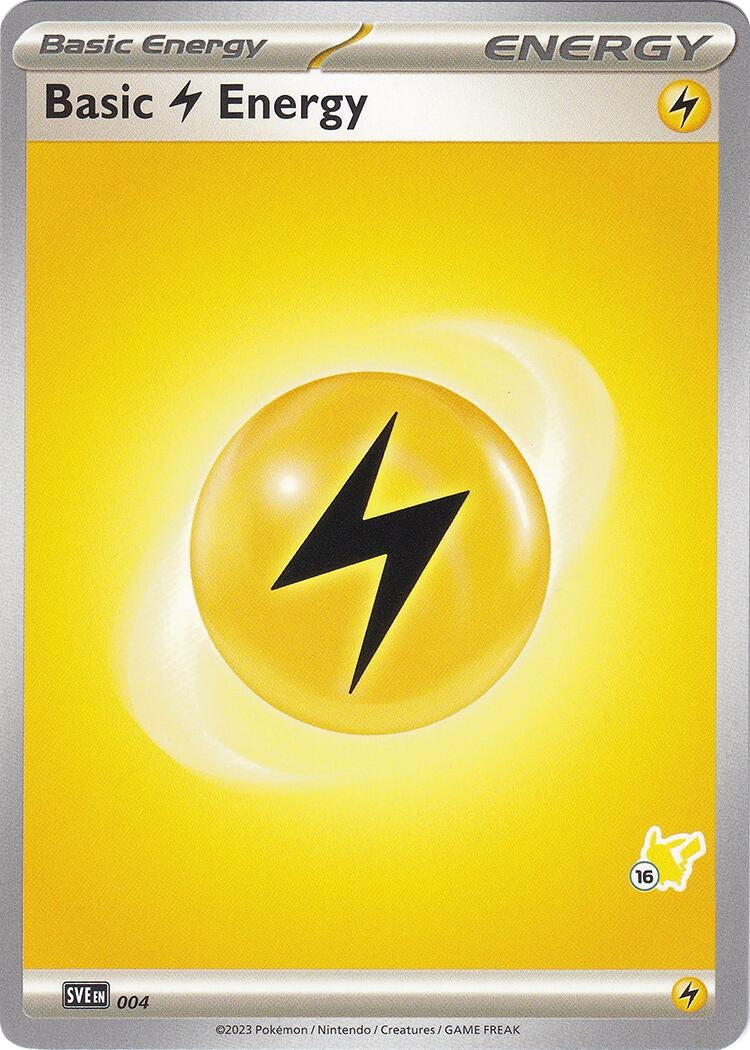 Image for Basic Lightning Energy - Pikachu 16 (004) [Battle Academy 2024] - Pokemon