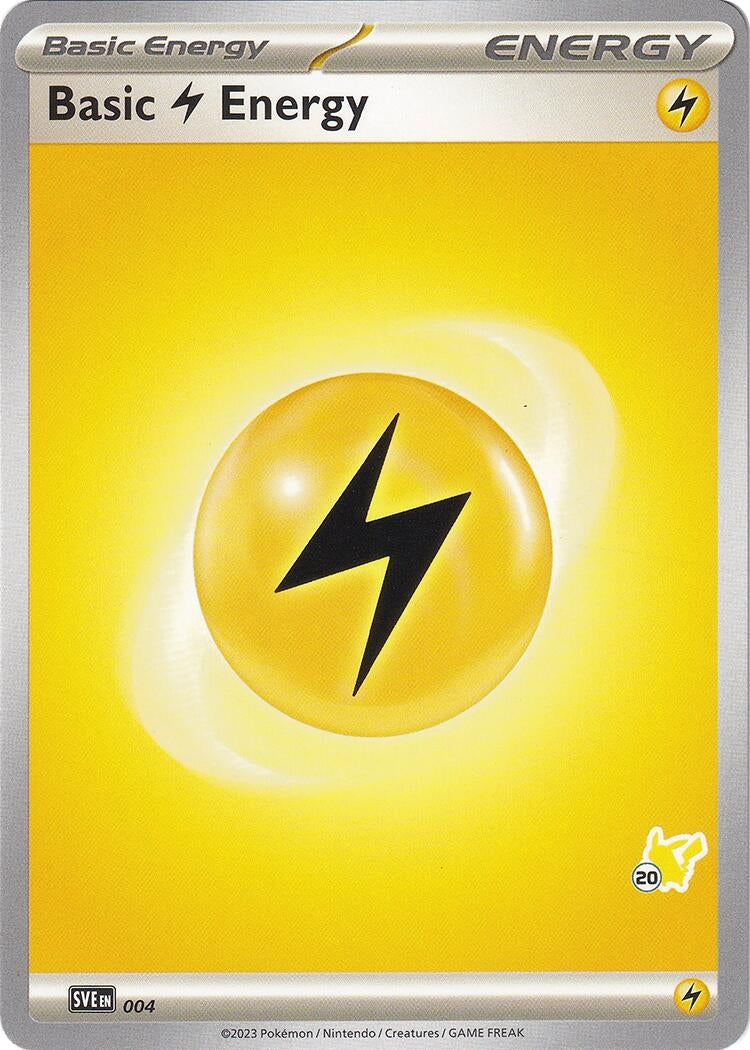 Image for Basic Lightning Energy - Pikachu 20 (004) [Battle Academy 2024] - Pokemon