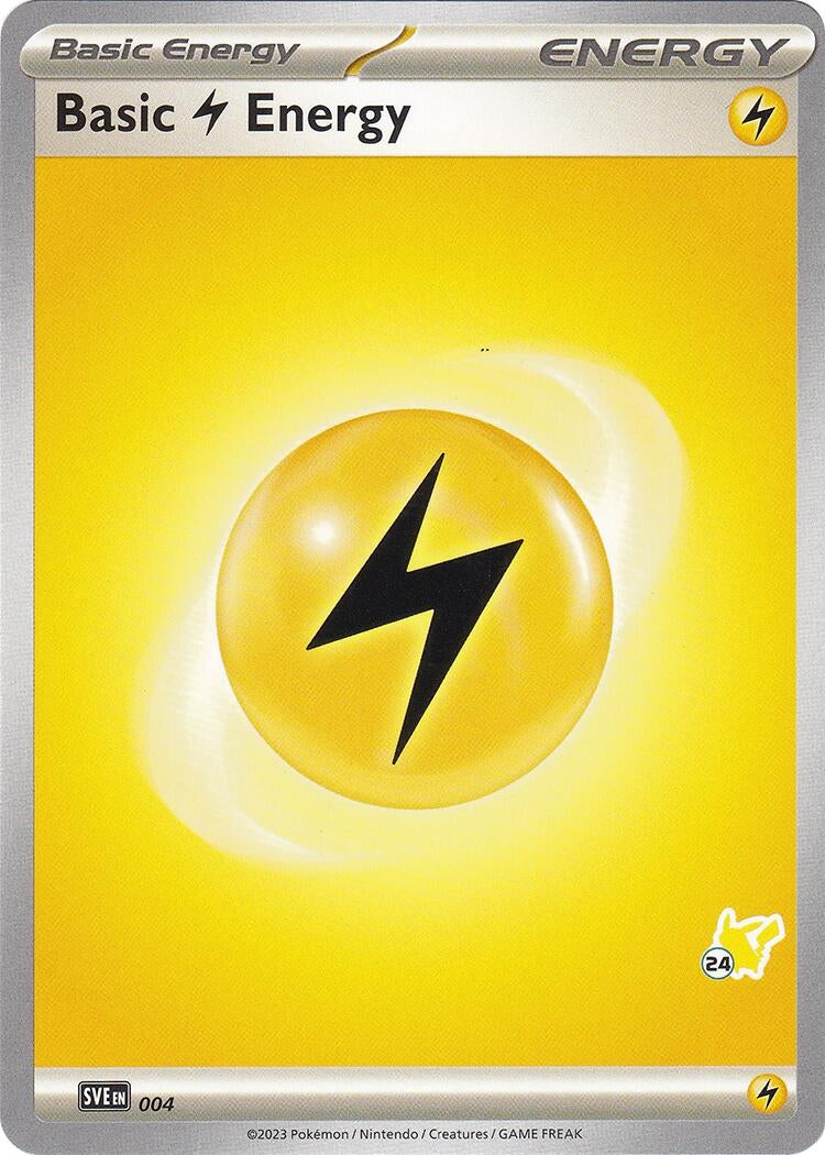 Image for Basic Lightning Energy - Pikachu 24 (004) [Battle Academy 2024] - Pokemon