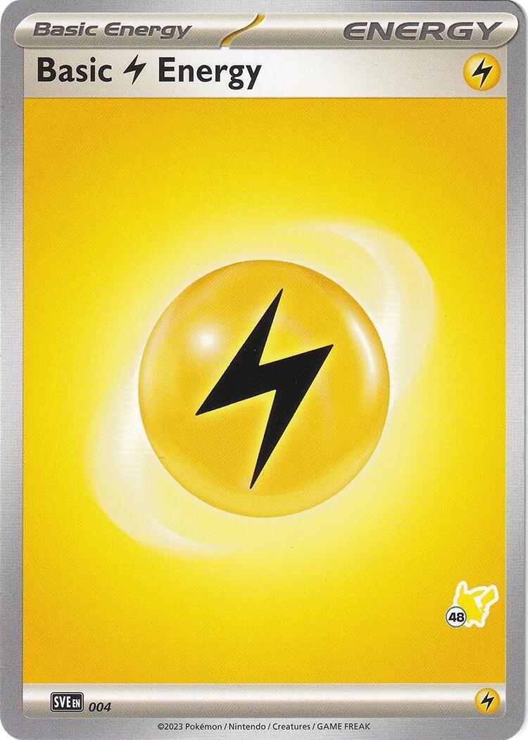 Image for Basic Lightning Energy - Pikachu 48 (004) [Battle Academy 2024] - Pokemon